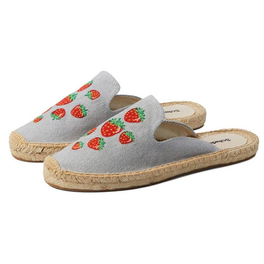 Mules Strawberry Patch Espadrilles