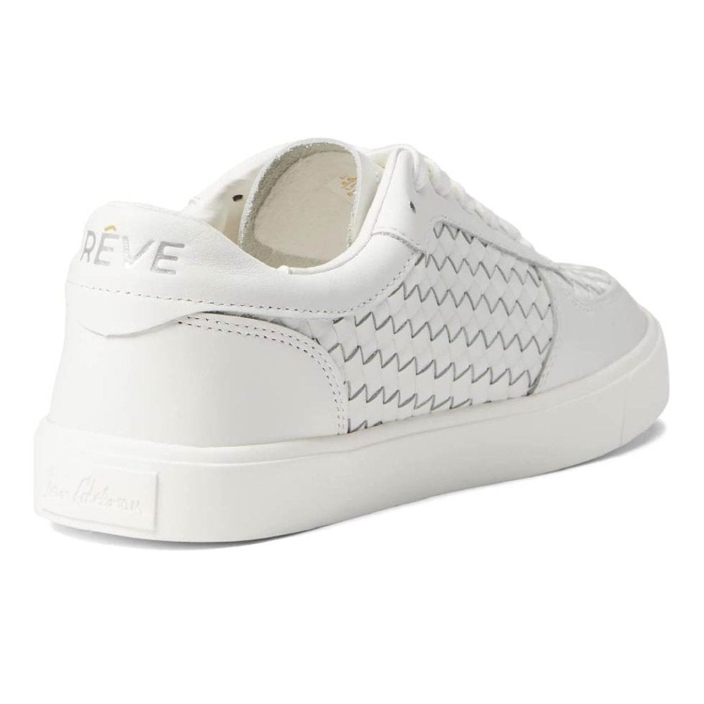 Emma Woven Leather Sneakers