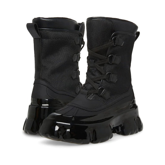 Trench Black Boots