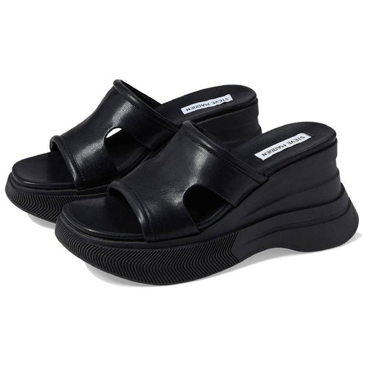 Shoes Clue Chunky Slide Sandals