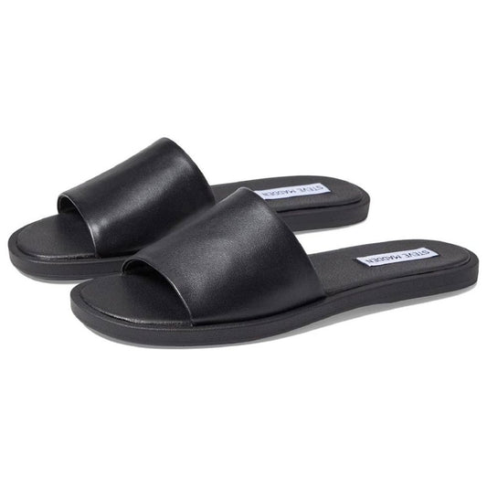 Fortunate Leather Slide Sandals